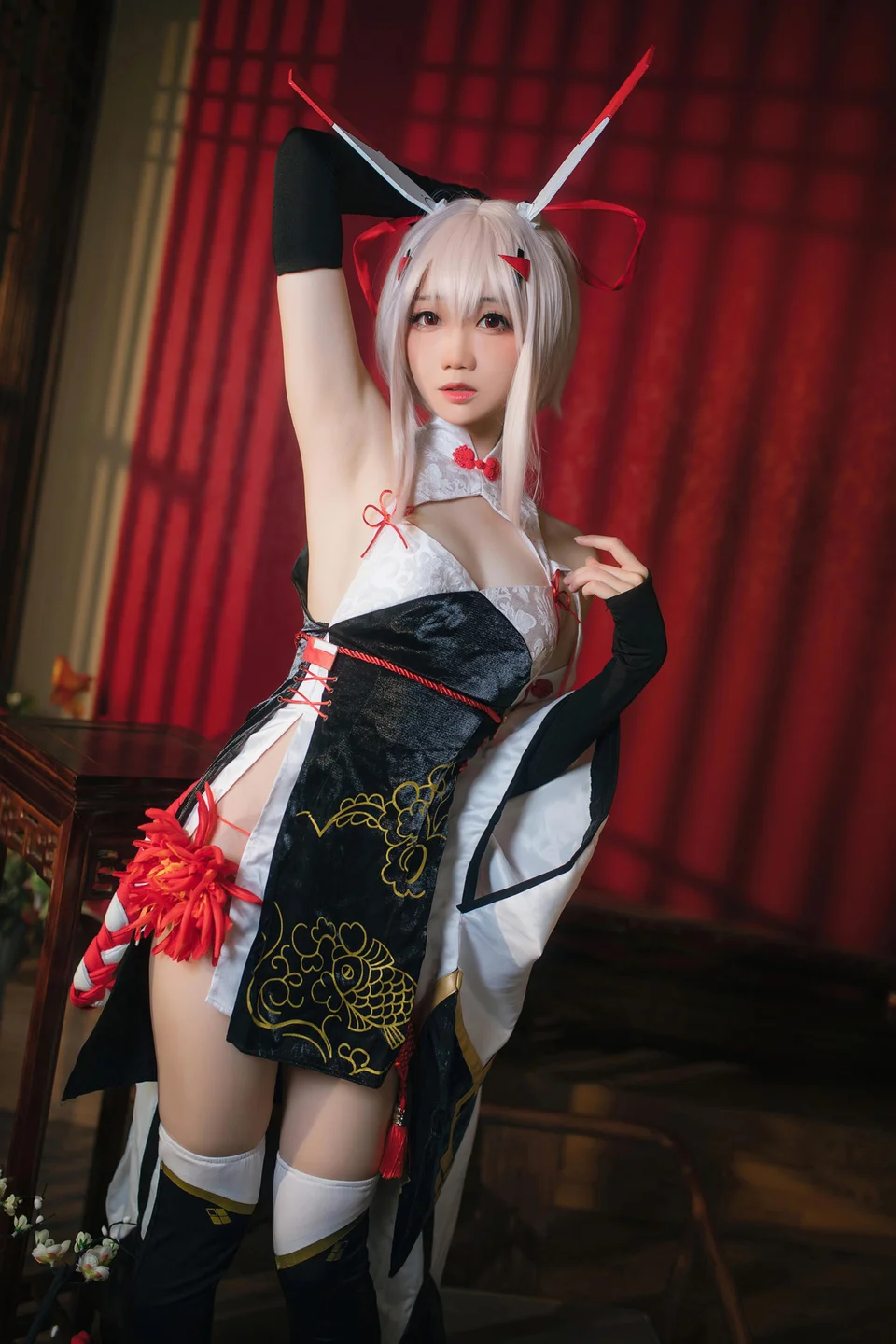 焖焖碳_碧蓝航线·绫波_旗袍_新岁之鬼神_25P_417MB tg@simisebaisi 【丝足阁】003.webp